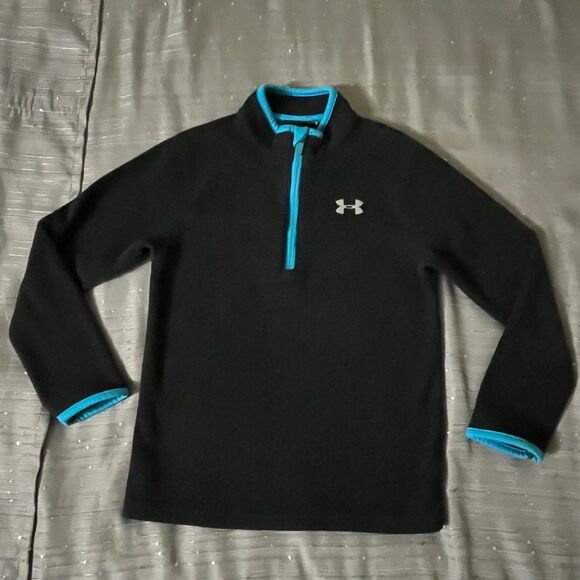 Under Armour Other - Under Armour Zip Up Sherpa Sweater Size 6 Boy‎